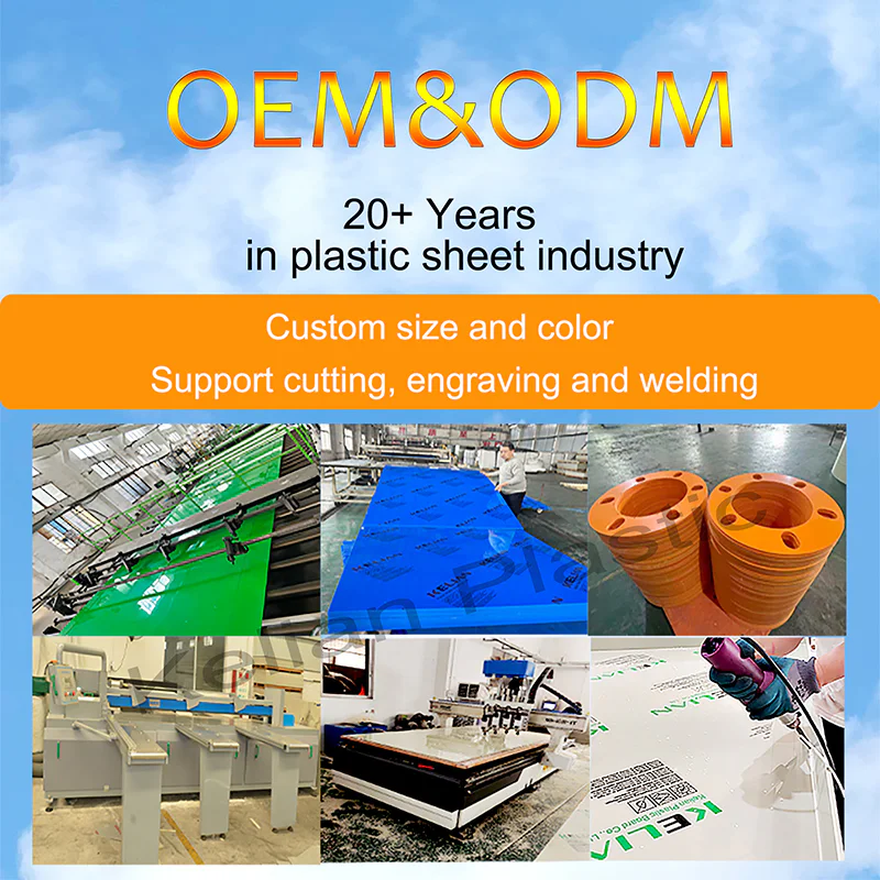 1220*2440mm Blue PP Rigid Sheet Chemical Anticorrosion & Acid-resistant detail 8