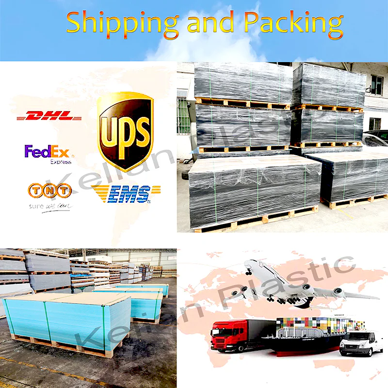 Wear-resistant and corrosion-resistant customized green PP hard board detail 3