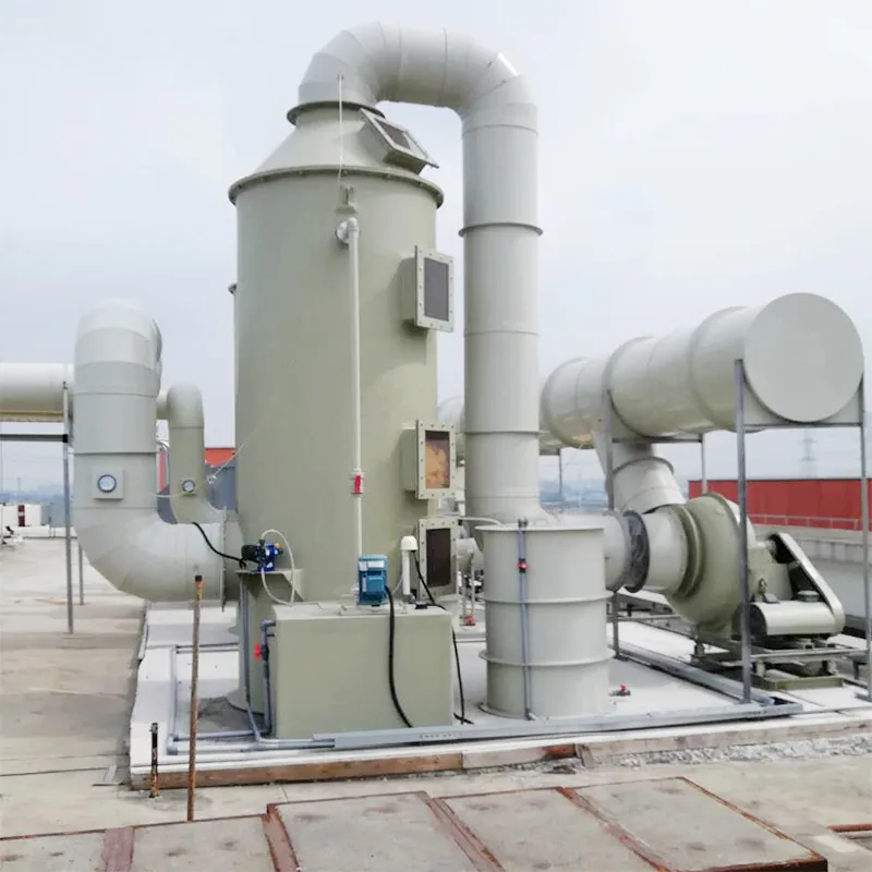 Physical drawing of PP spray tower