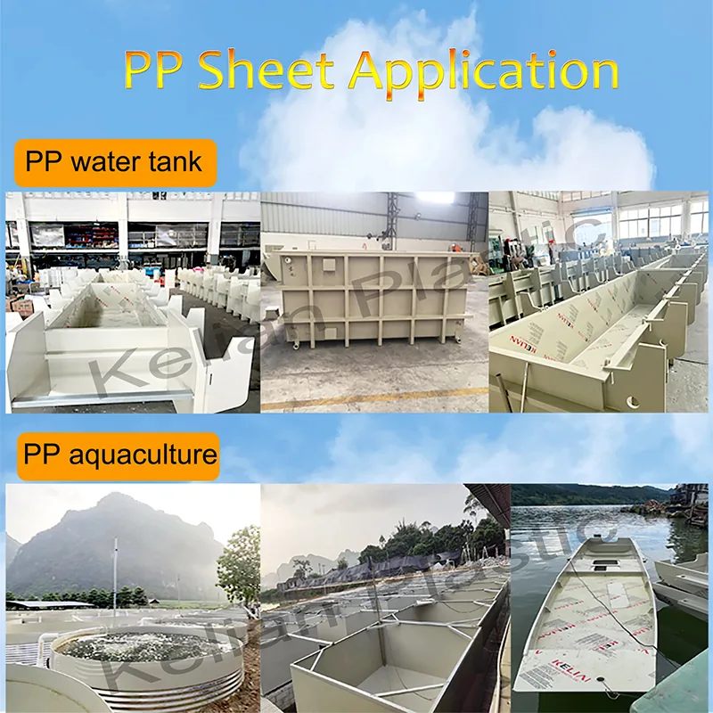 PP rigid sheet tank lining application